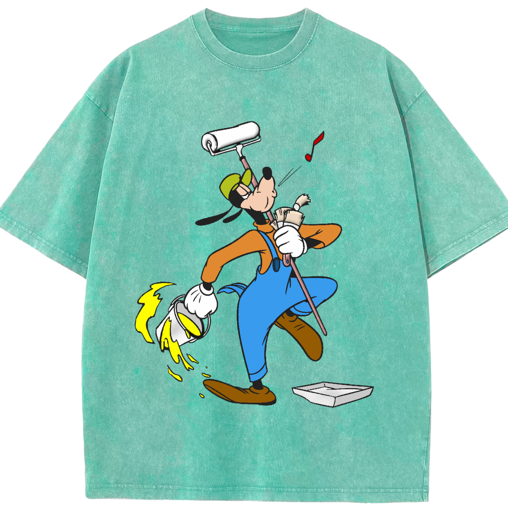 （画像用） ミッキーマウス Mickey Mouse 綿100% ヴィンテージ風 半袖Tシャツ（フロントプリント）